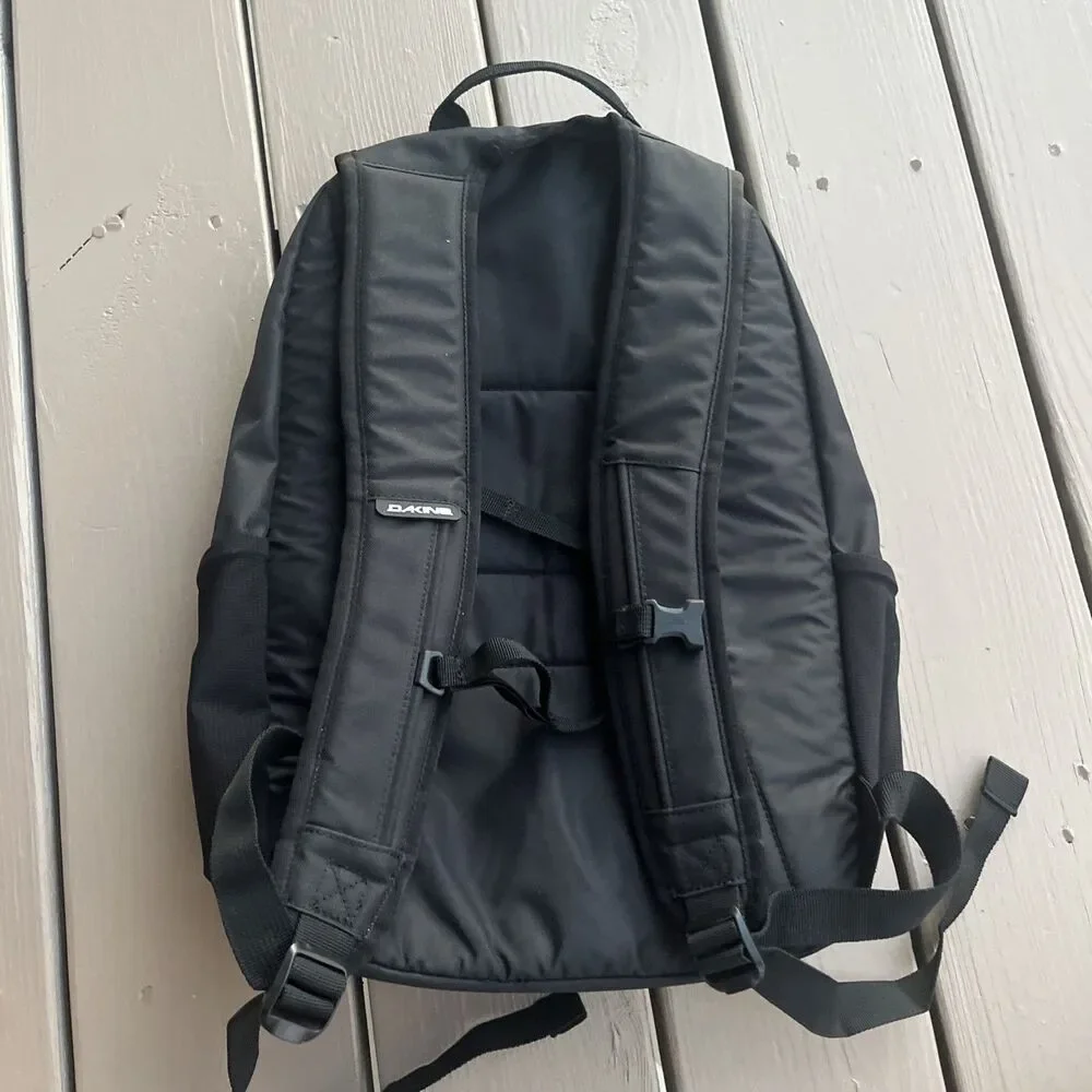 DAKINE Duel 25 Ll Snowboard & Skateboard Sport Backpack Padded Pockets Black